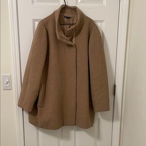 J. Crew Mercantile Tan Car Coat 22